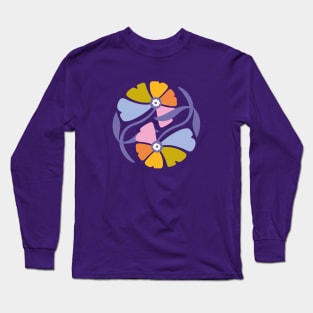 Yin Flowers Long Sleeve T-Shirt